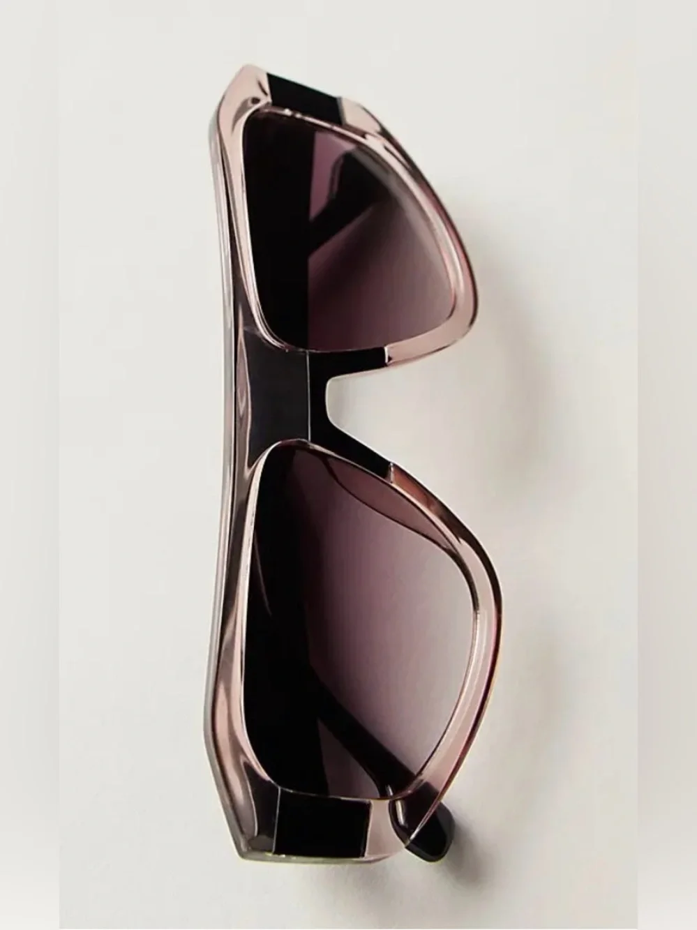 Free People sunshine line shield light greyall glasses